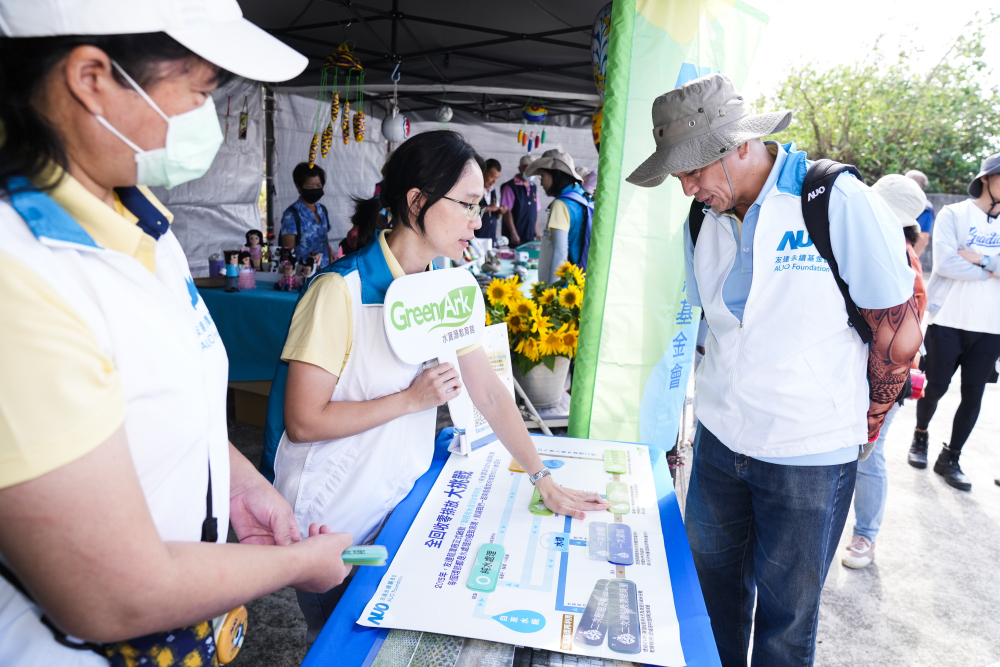 2023年非凡娛樂永續基金會Ocean Party活動攜手社會企業及地方創生團體，策展食衣行等循環再生環教市集，及電動巴士接駁等低碳活動設計，打造減塑低碳的永續淨灘活動