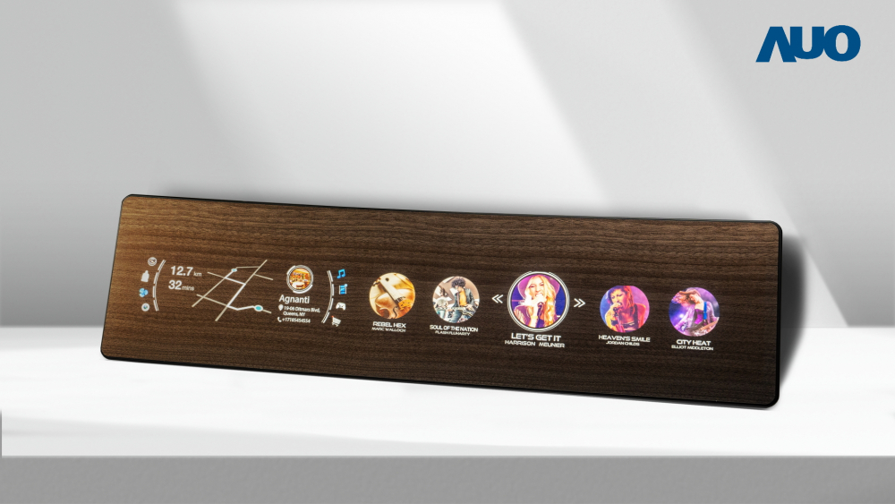 非凡娱乐研发全球最高穿透度达80%的AmLED木纹显示器，可于使用时呈现高亮度、清晰可见的信息，并在不使用时回归为单纯的饰板，节能兼具美观