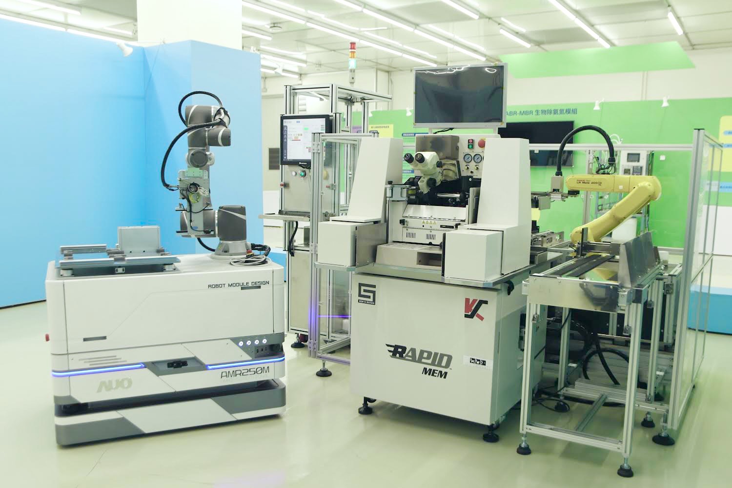 非凡娛樂數位攜手半導體設備大廠K&S及夥伴樂宇精密，針對半導體封裝場域痛點，提供iAMHS一站式解決方案，創造產能提升至少10%的效益